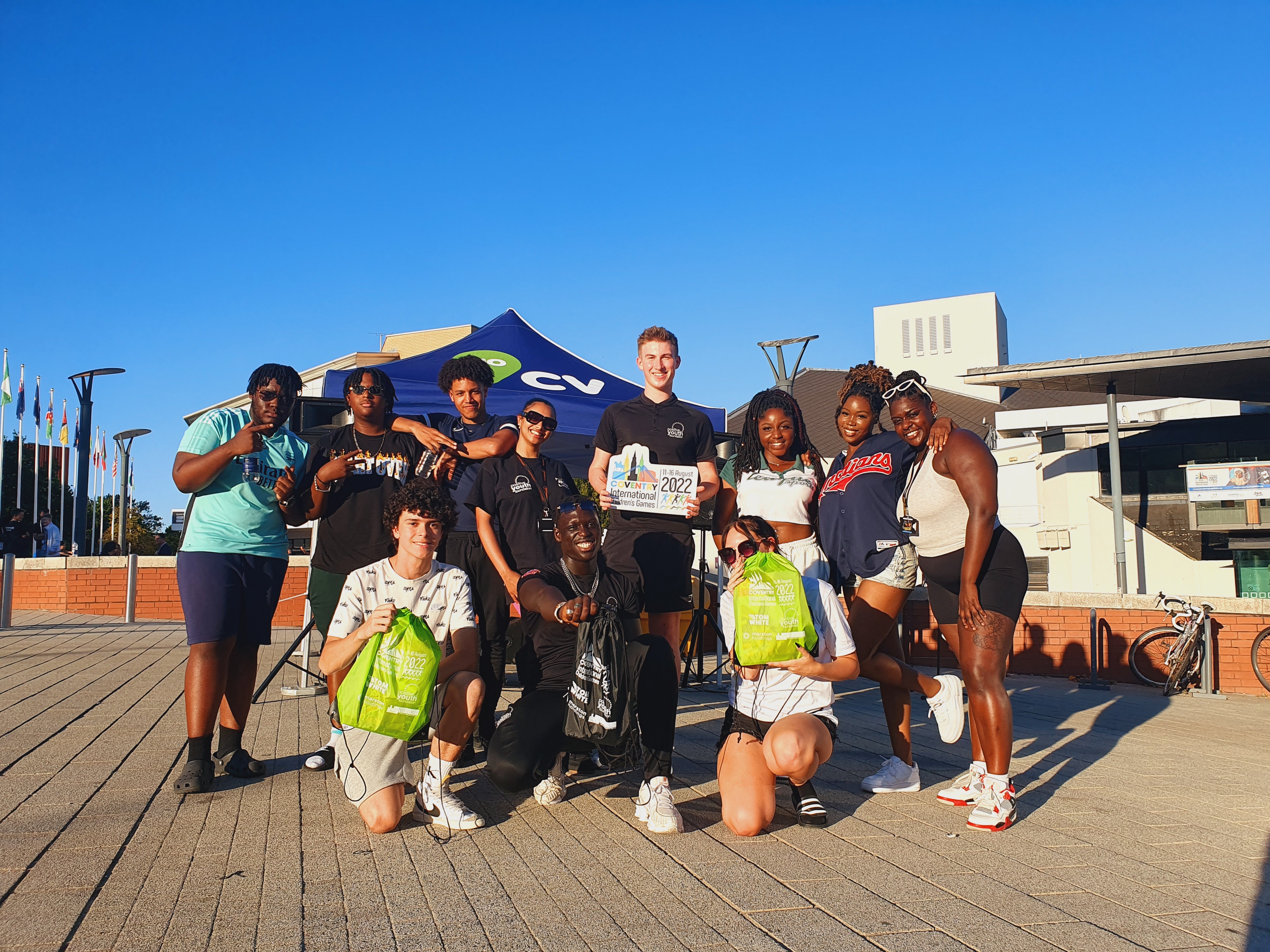 Positive Youth Foundation celebrates collaboration with major sporting event